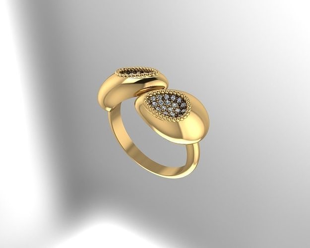 Ring Gold  3D print model