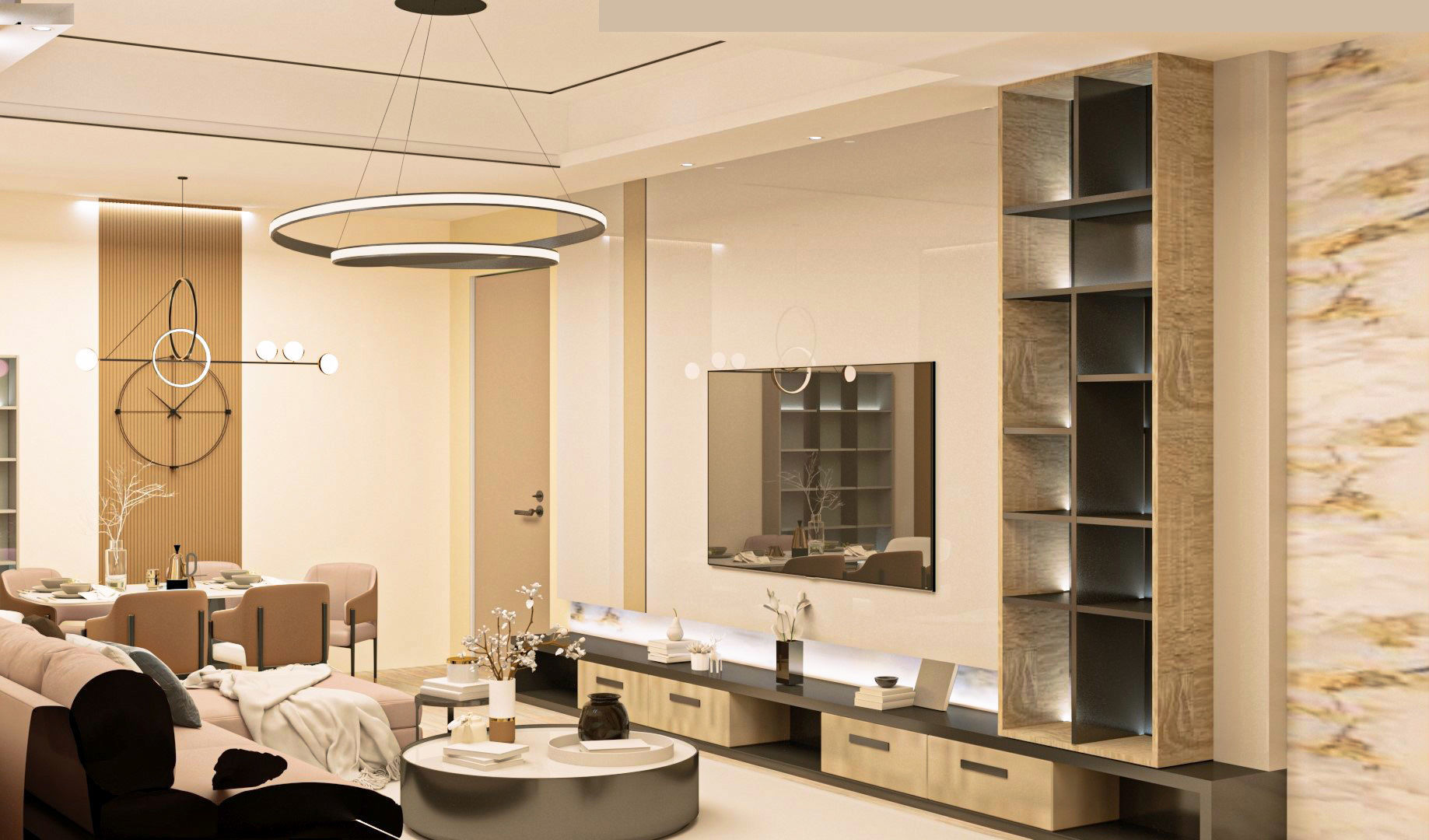 LIVING ROOM 3D print model_4