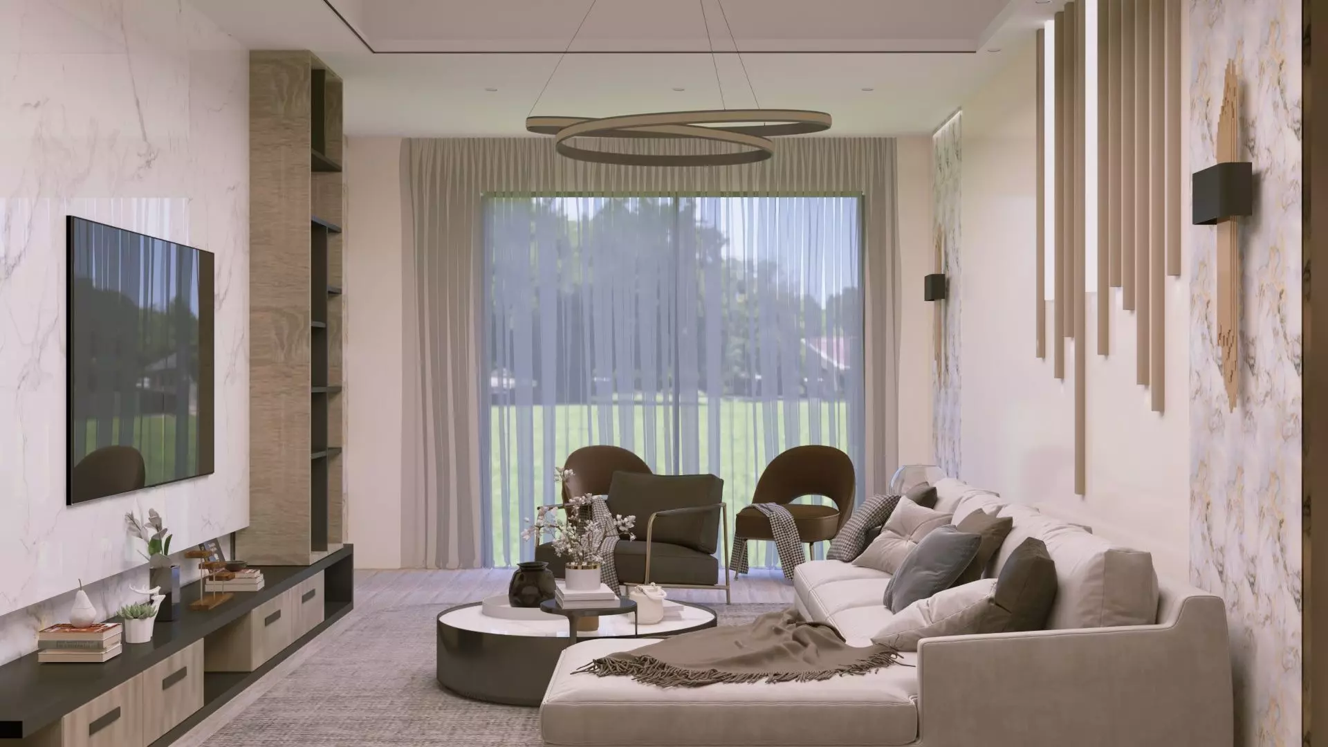 LIVING ROOM 3D print model_0