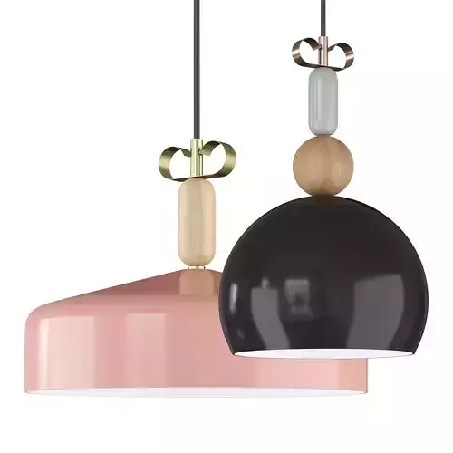 Il Fanale BON TON - Hanging lamp 3D model