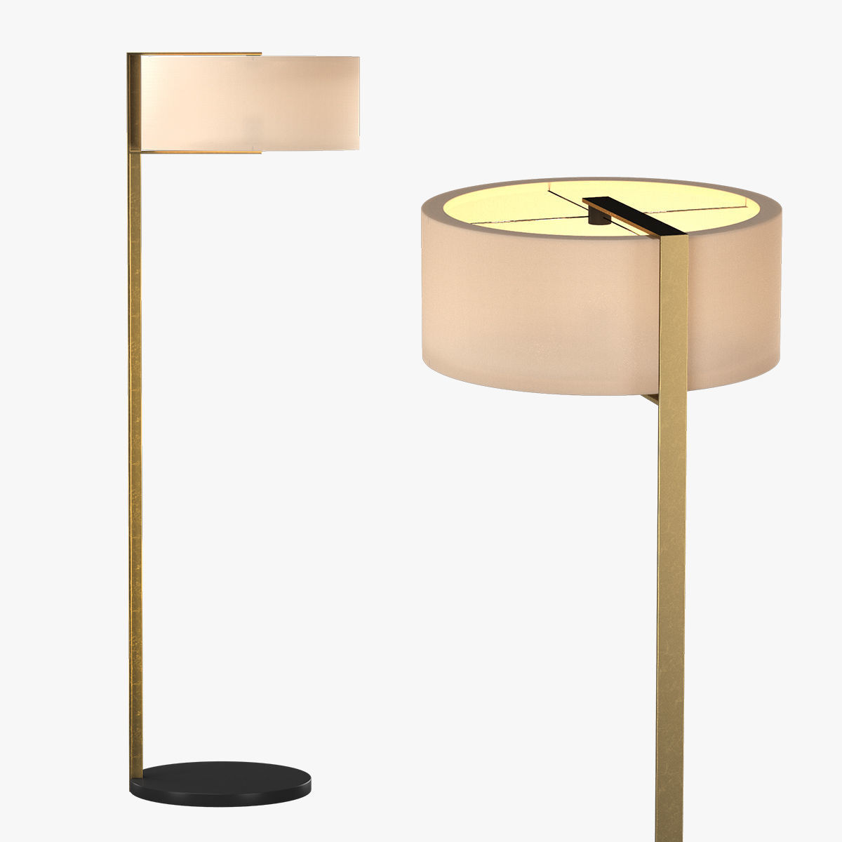 Floor lamp A050 3D model_6