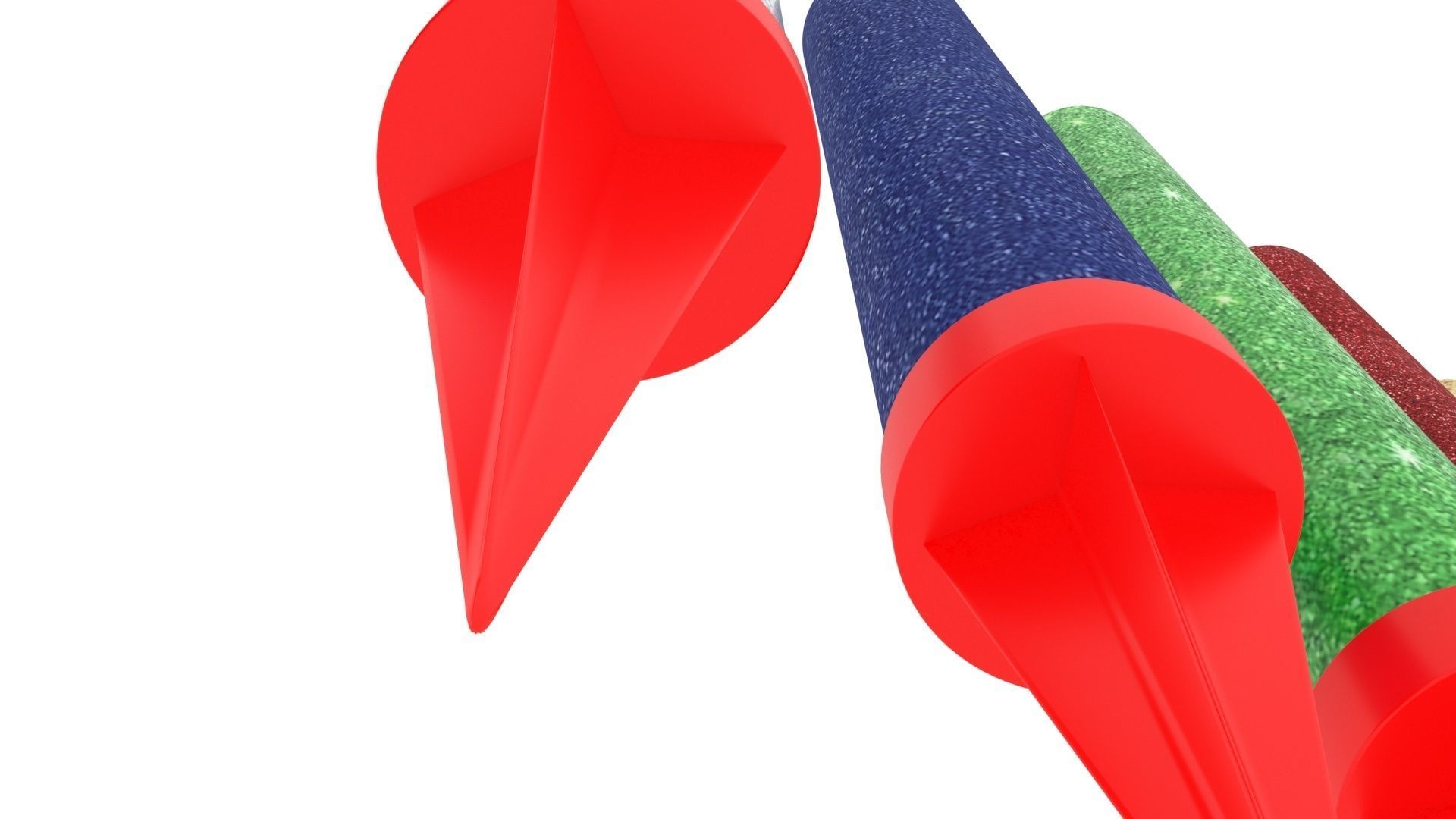 Firework Candles 3D model_24