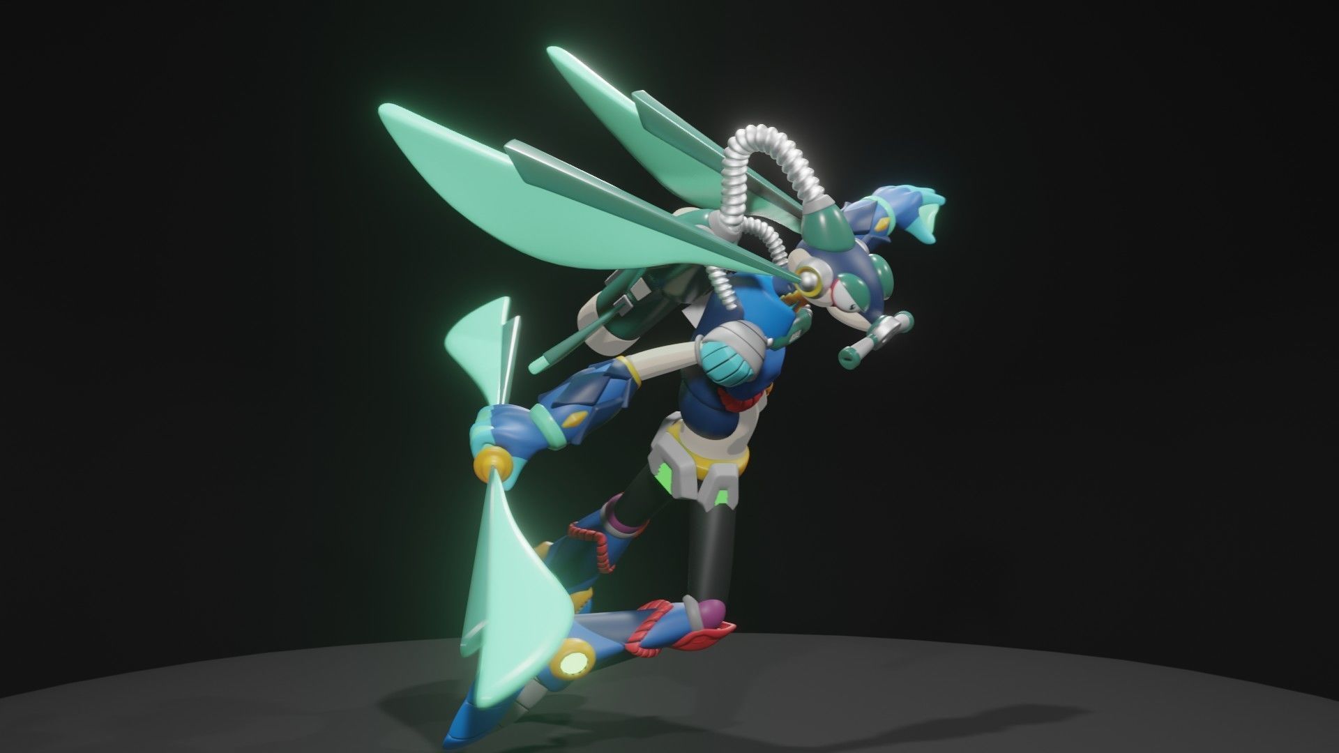 Splash Warfly 3D model_7