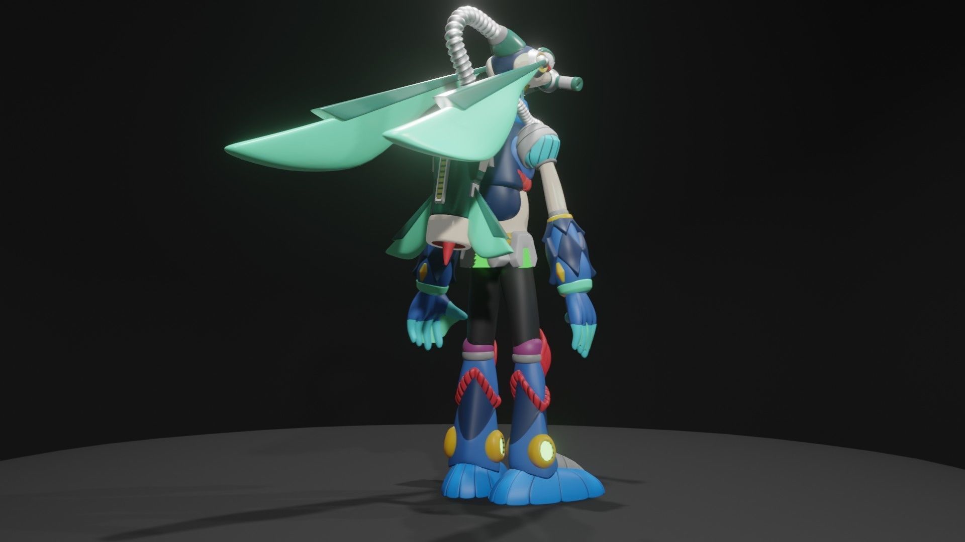 Splash Warfly 3D model_5