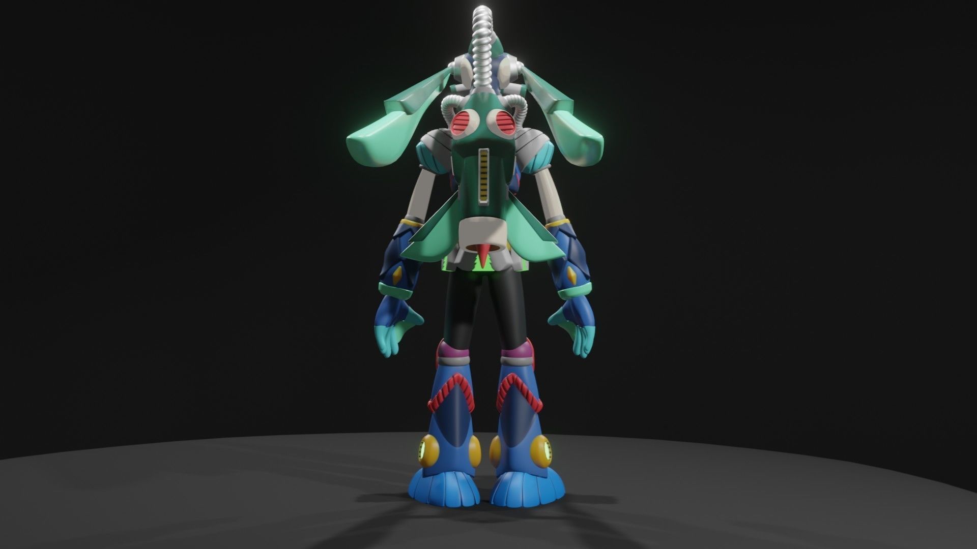 Splash Warfly 3D model_4