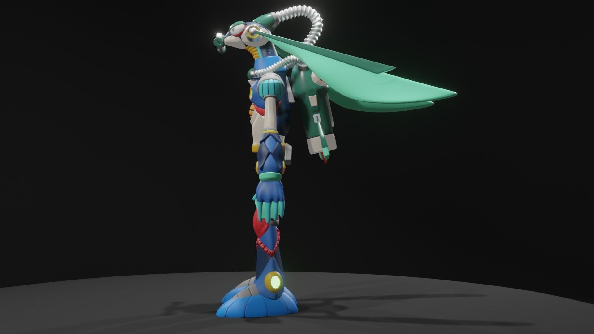 Splash Warfly 3D model_3