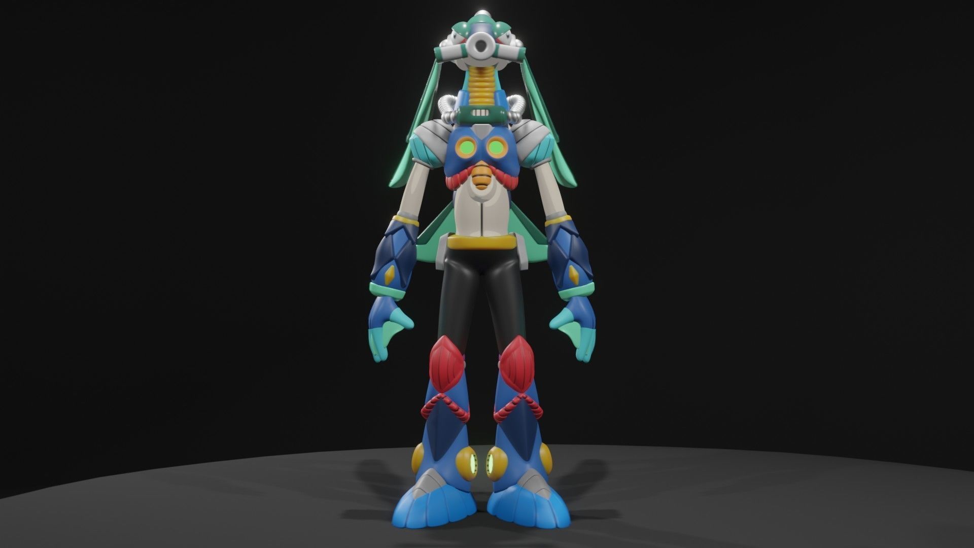 Splash Warfly 3D model_2