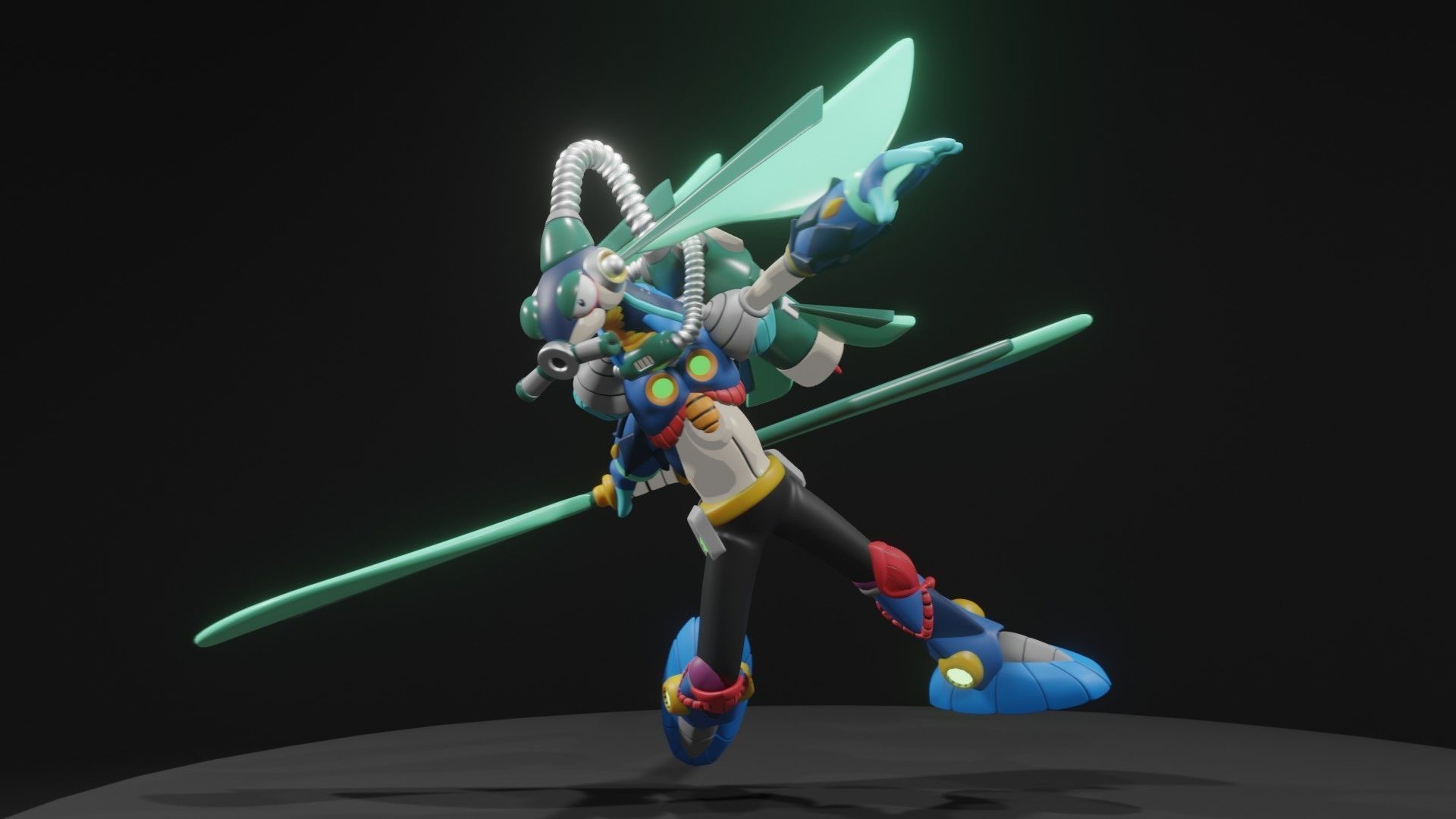 Splash Warfly 3D model_6