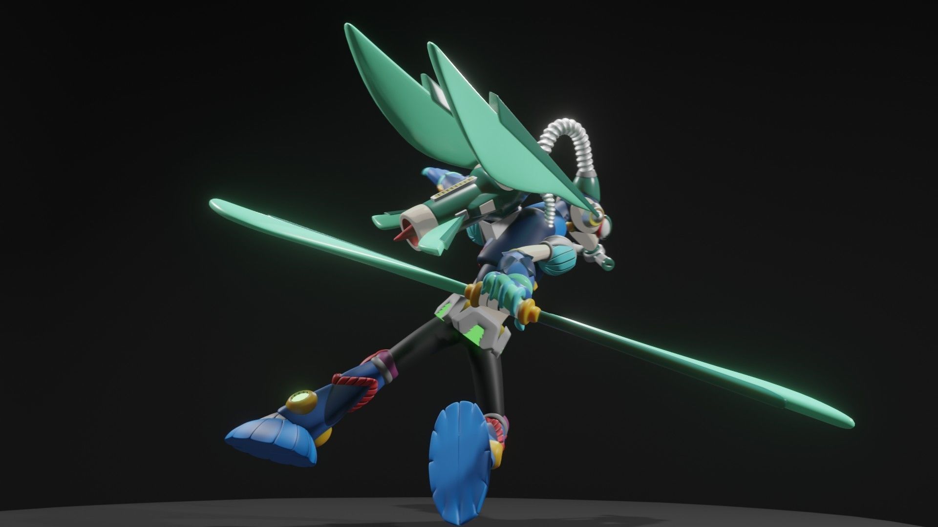 Splash Warfly 3D model_8