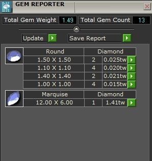 Patterned teardrop ring 1463 3D print model 3D print model_8