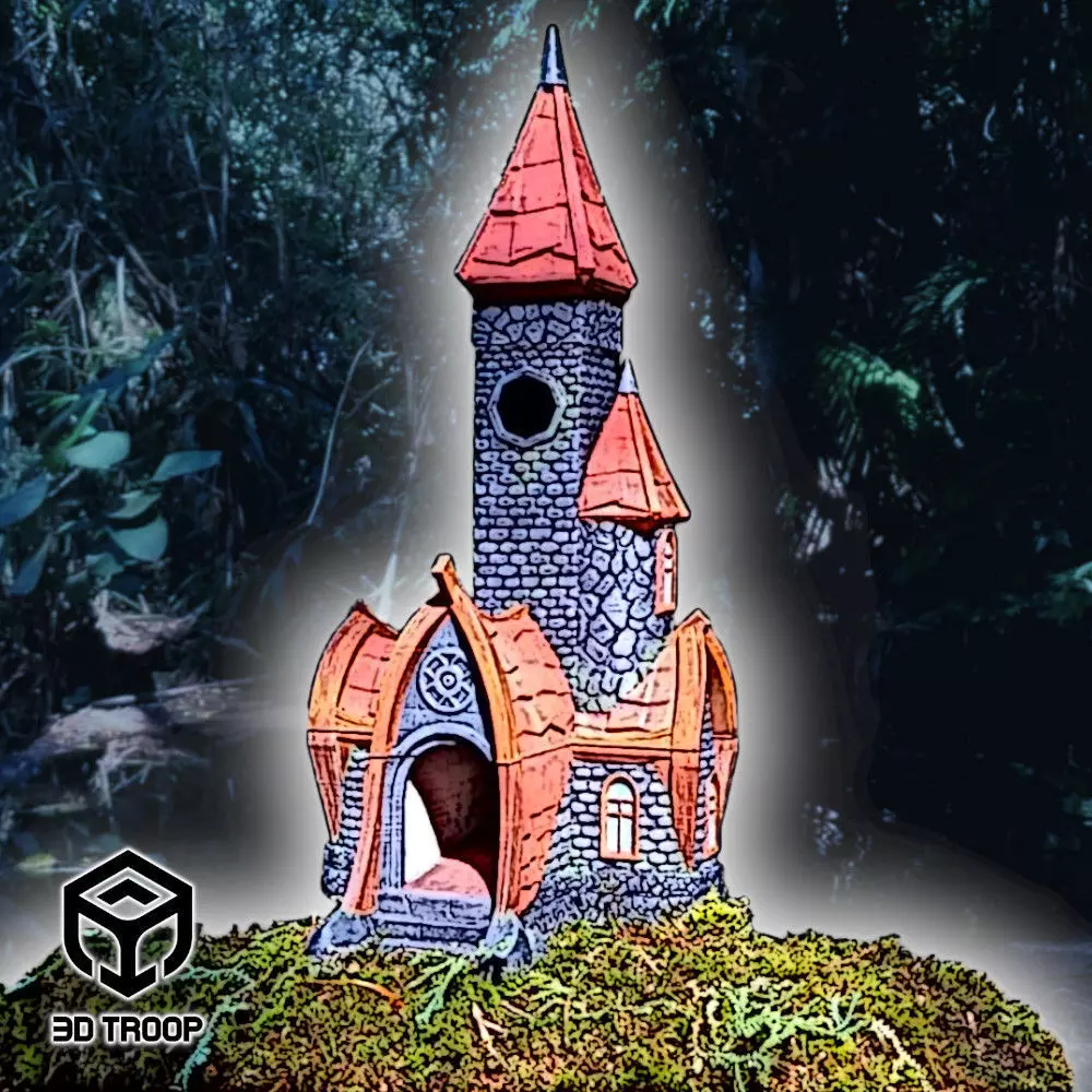 DESTINY CHURCH - DICE TOWER 3D print model