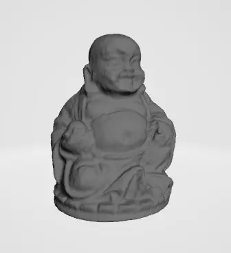Scanned Buddha Free 3D print model