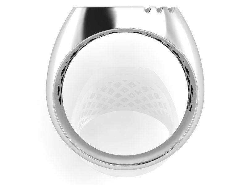 Man dream brilliant ring 1471 3D print model 3D print model_3