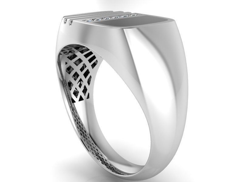 Man dream brilliant ring 1471 3D print model 3D print model_2