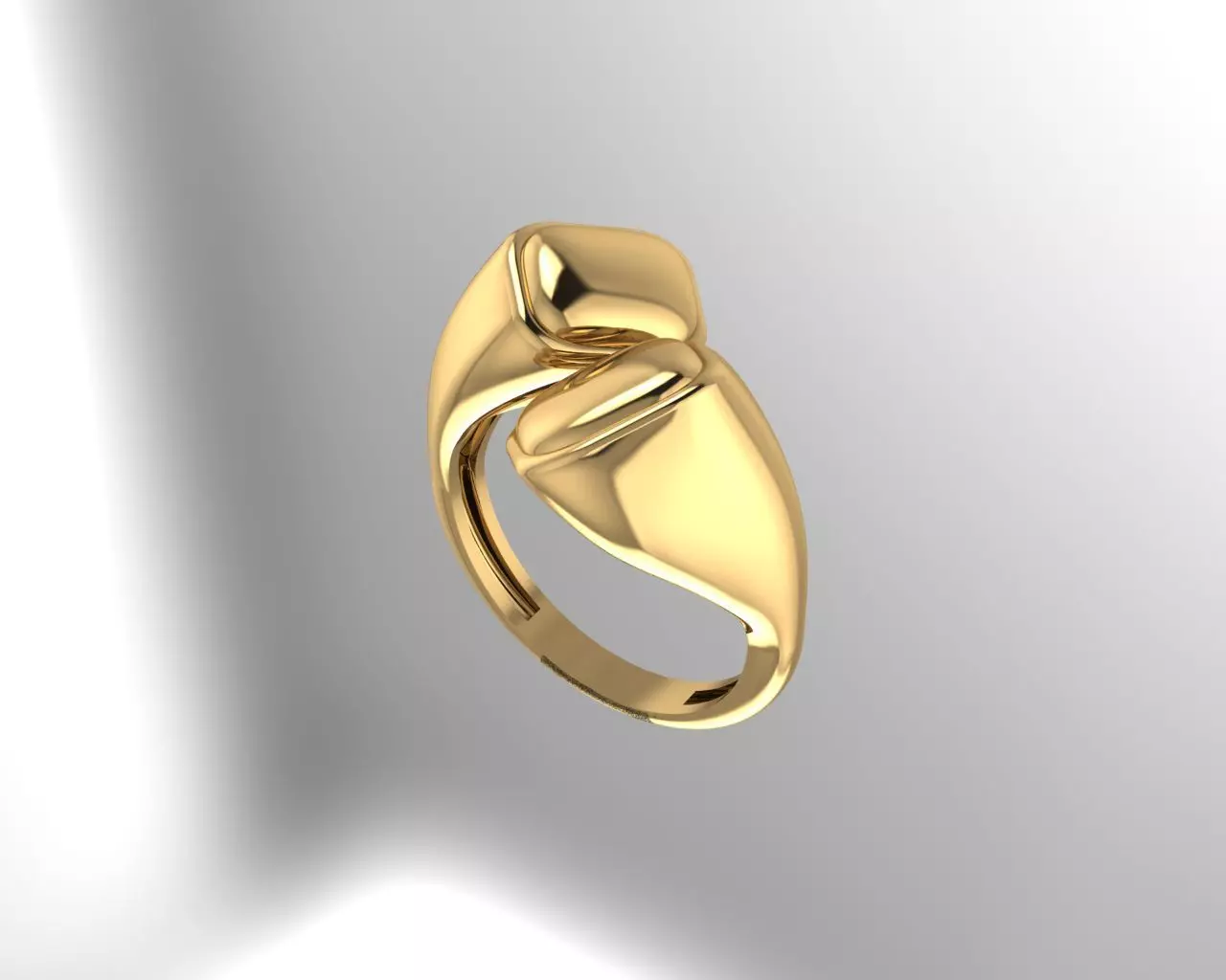 Ring Gold  3D print model_0