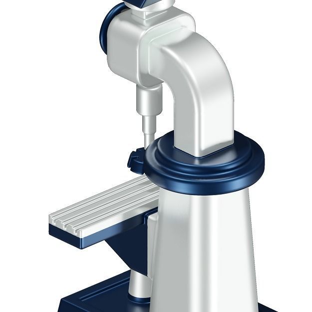 Educational Milling Machine Toy 3D model_3