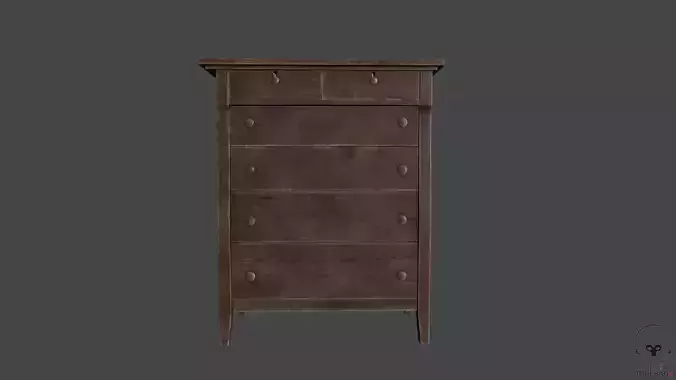 Aged Vintage Dresser