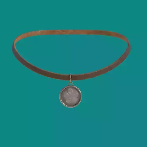 Necklace low poly model