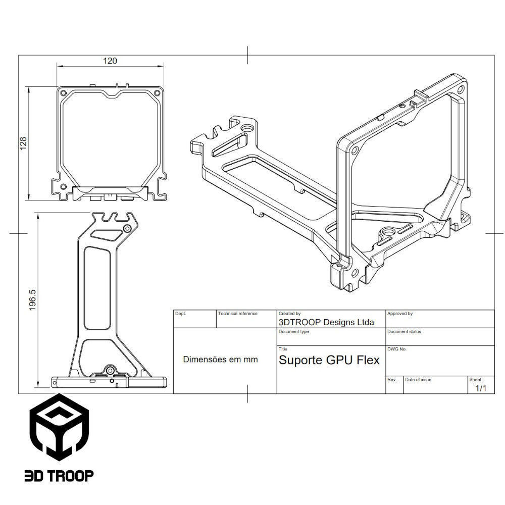 GPU FLEX SUPPORT 3D print model_8