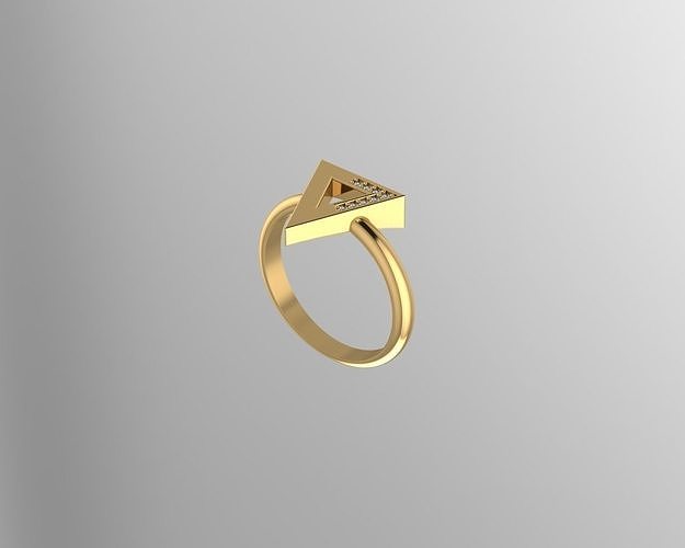 Ring Gold  3D print model