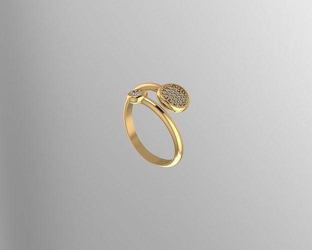 Ring Gold  3D print model
