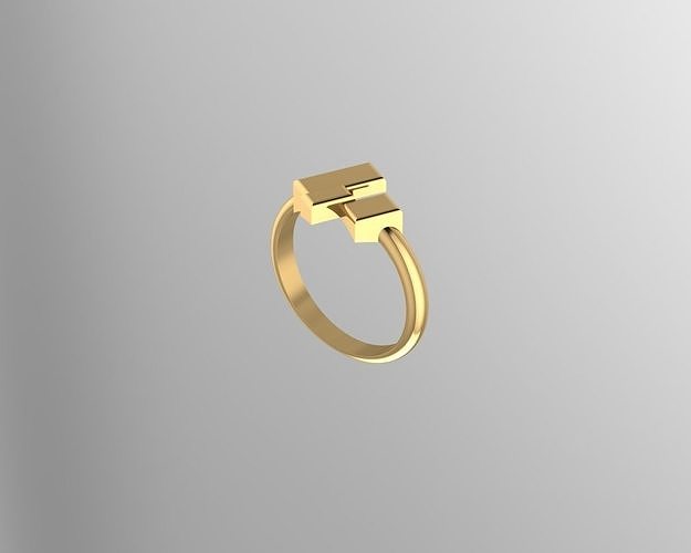 Ring Gold  3D print model