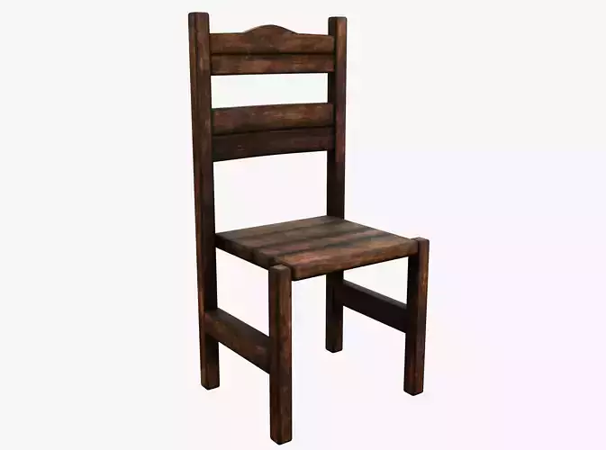 Medieval Rustic Low-poly 3D model