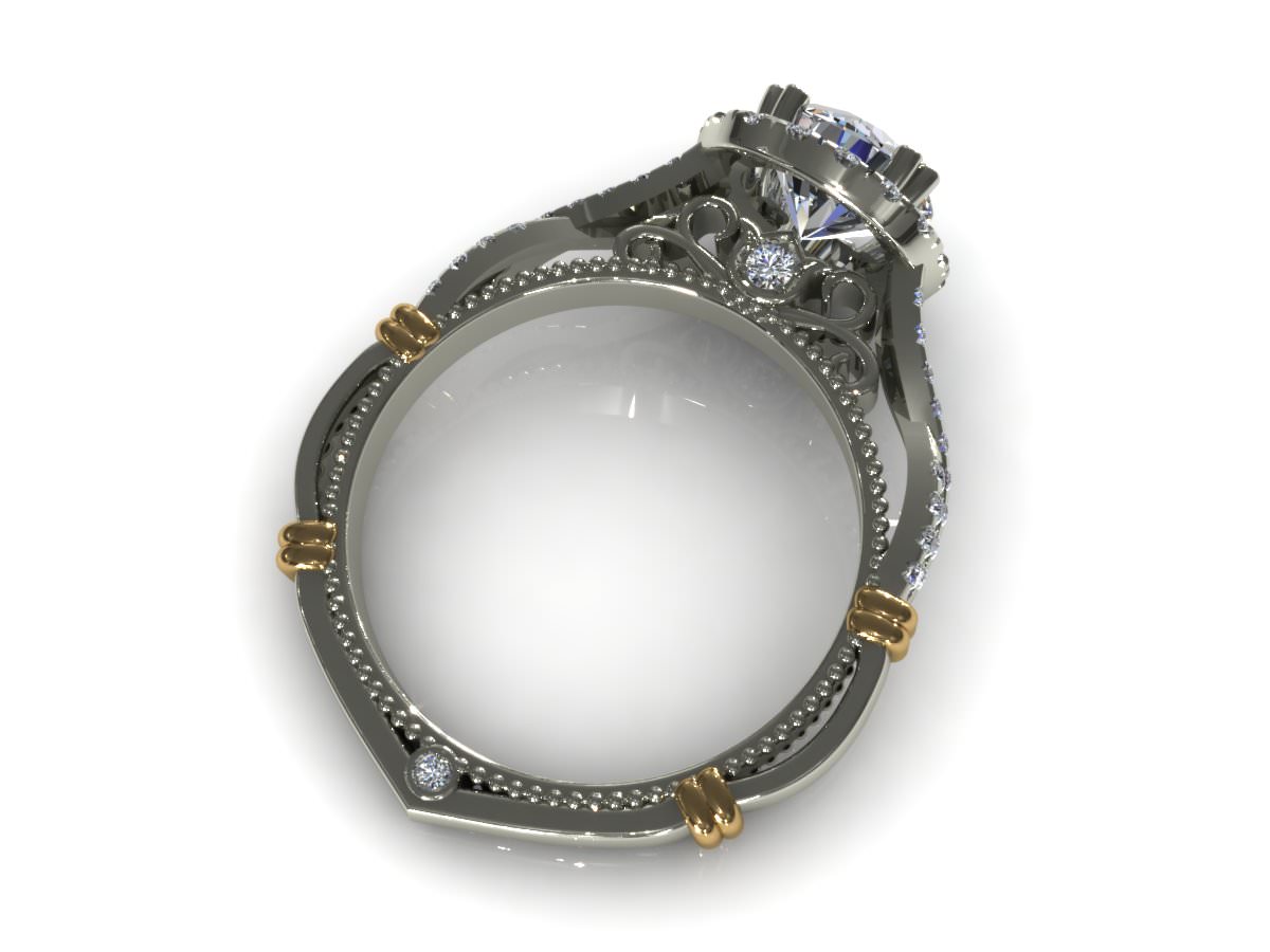 New Capricious Ring R88 3D print model_2