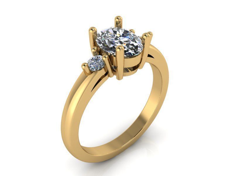 Diamond ring 1492 3D print model 3D print model_1