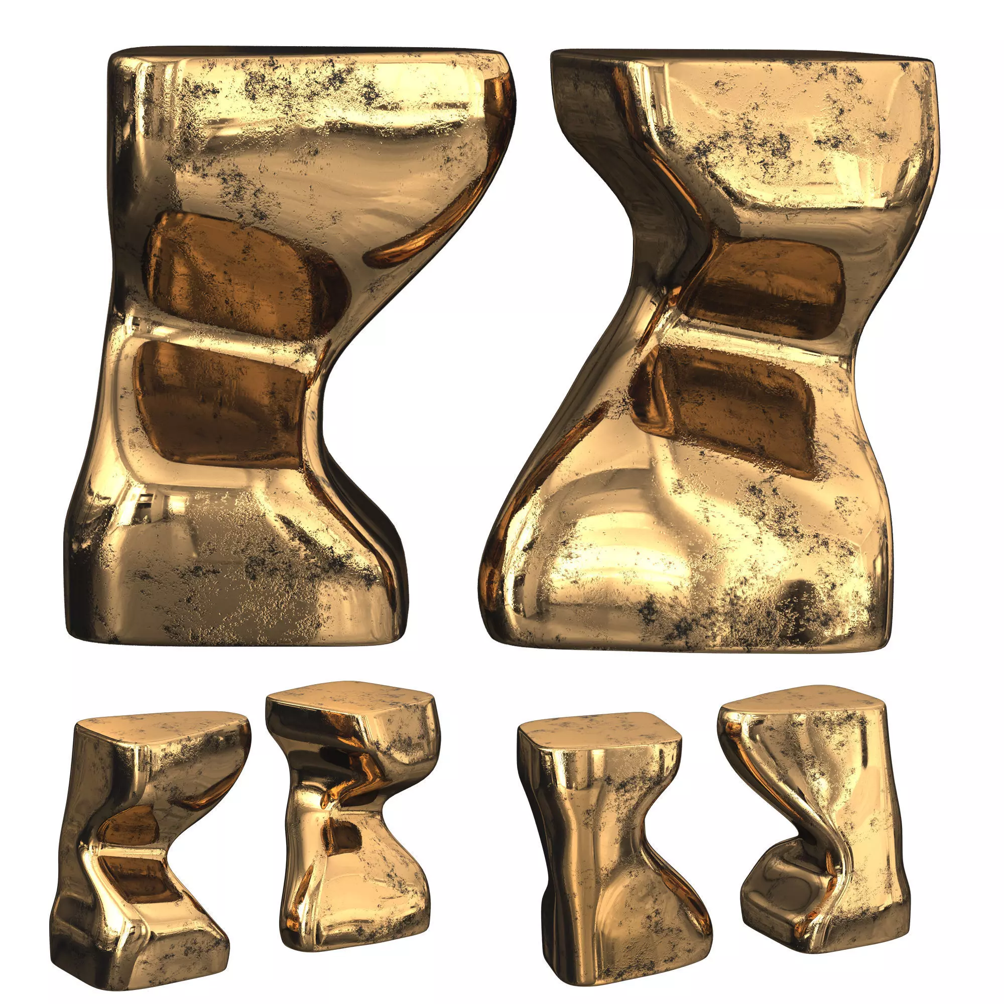 SIDE TABLE N 5 BY ABEL CARCAMO 3D model