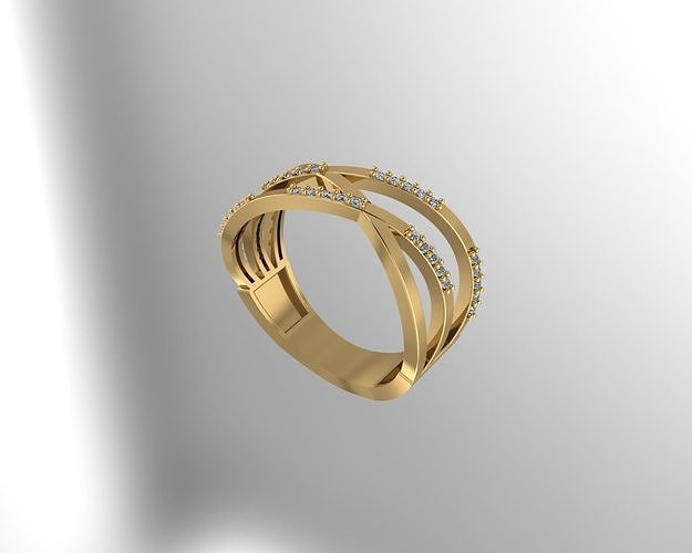 Ring Gold 3D print model