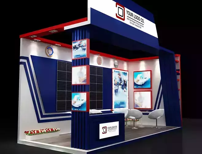  Booth Exhibition Stand a620c