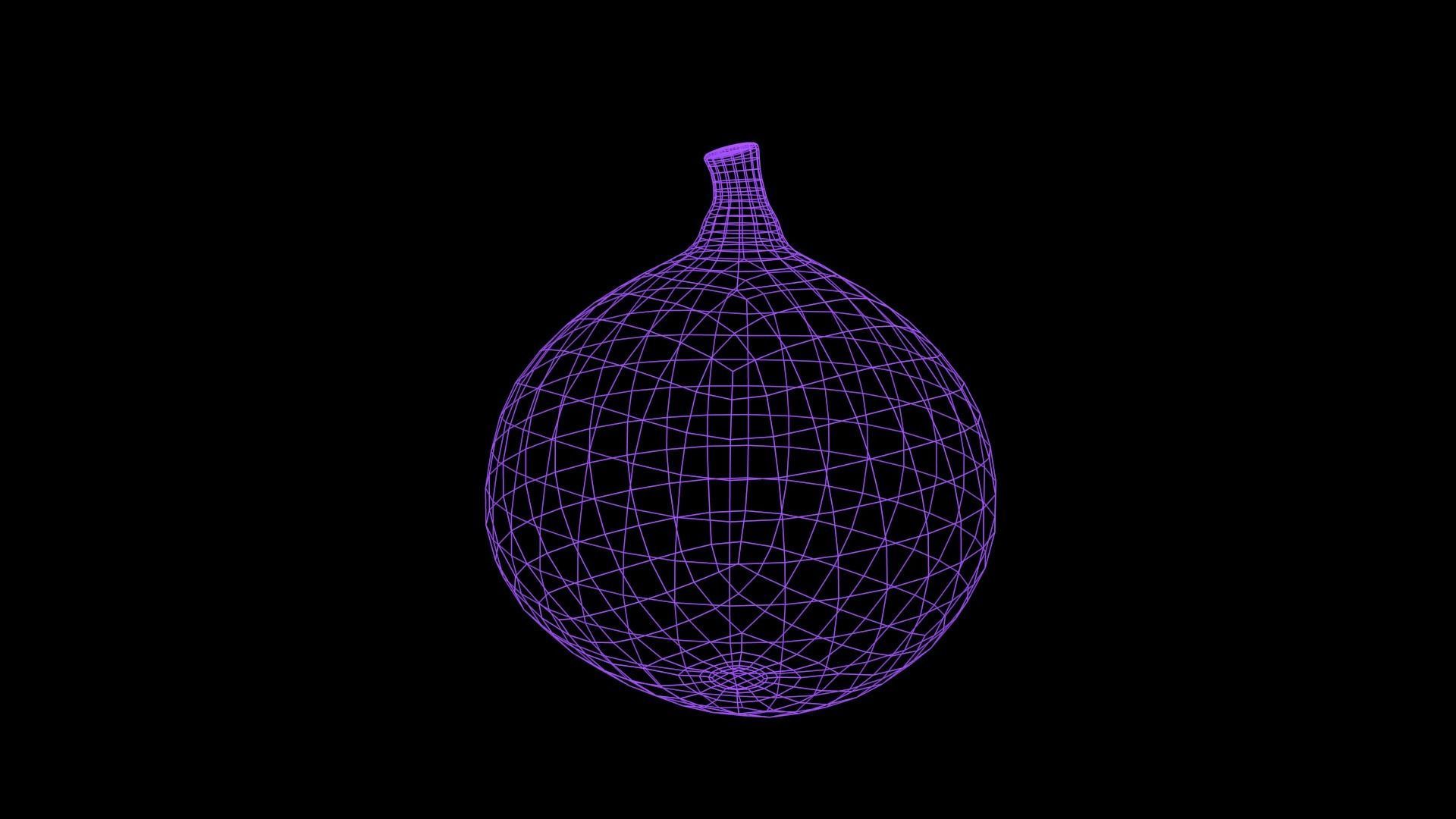 Fig - Higo Low-poly 3D model_7