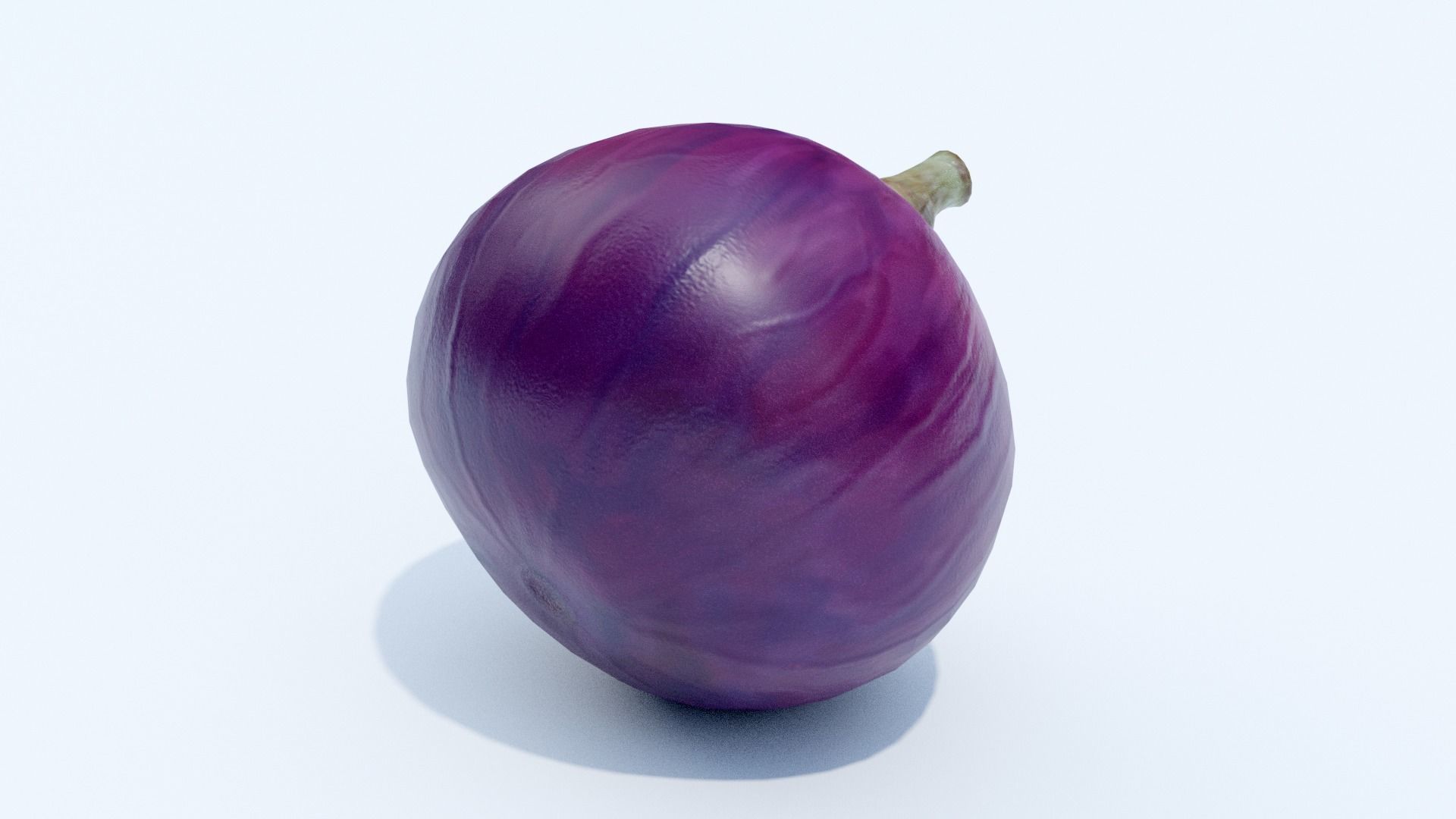 Fig - Higo Low-poly 3D model_4