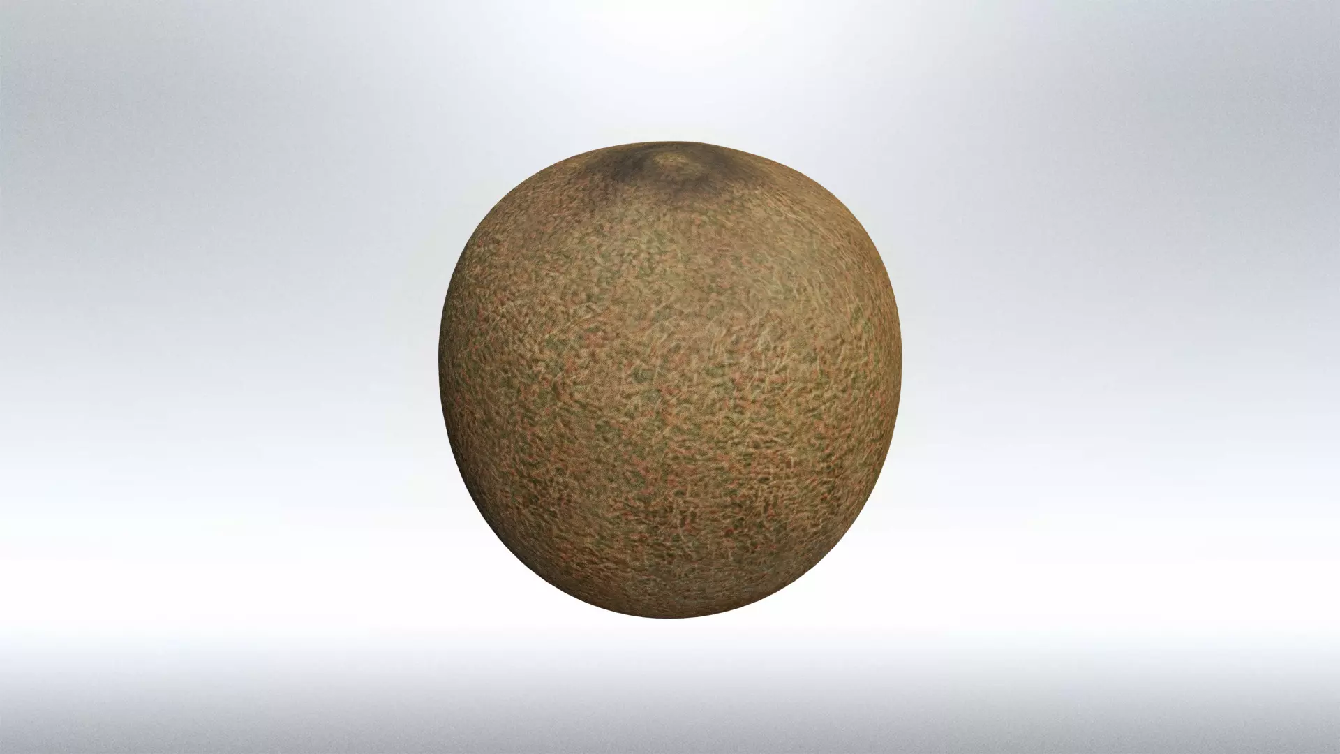 Kiwi fruit Low-poly 3D model_0