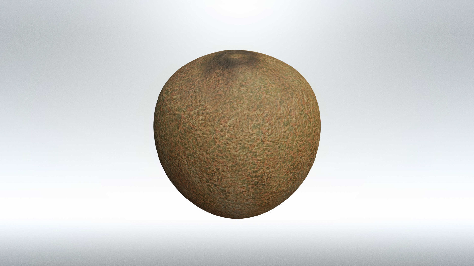 Kiwi fruit Low-poly 3D model_1