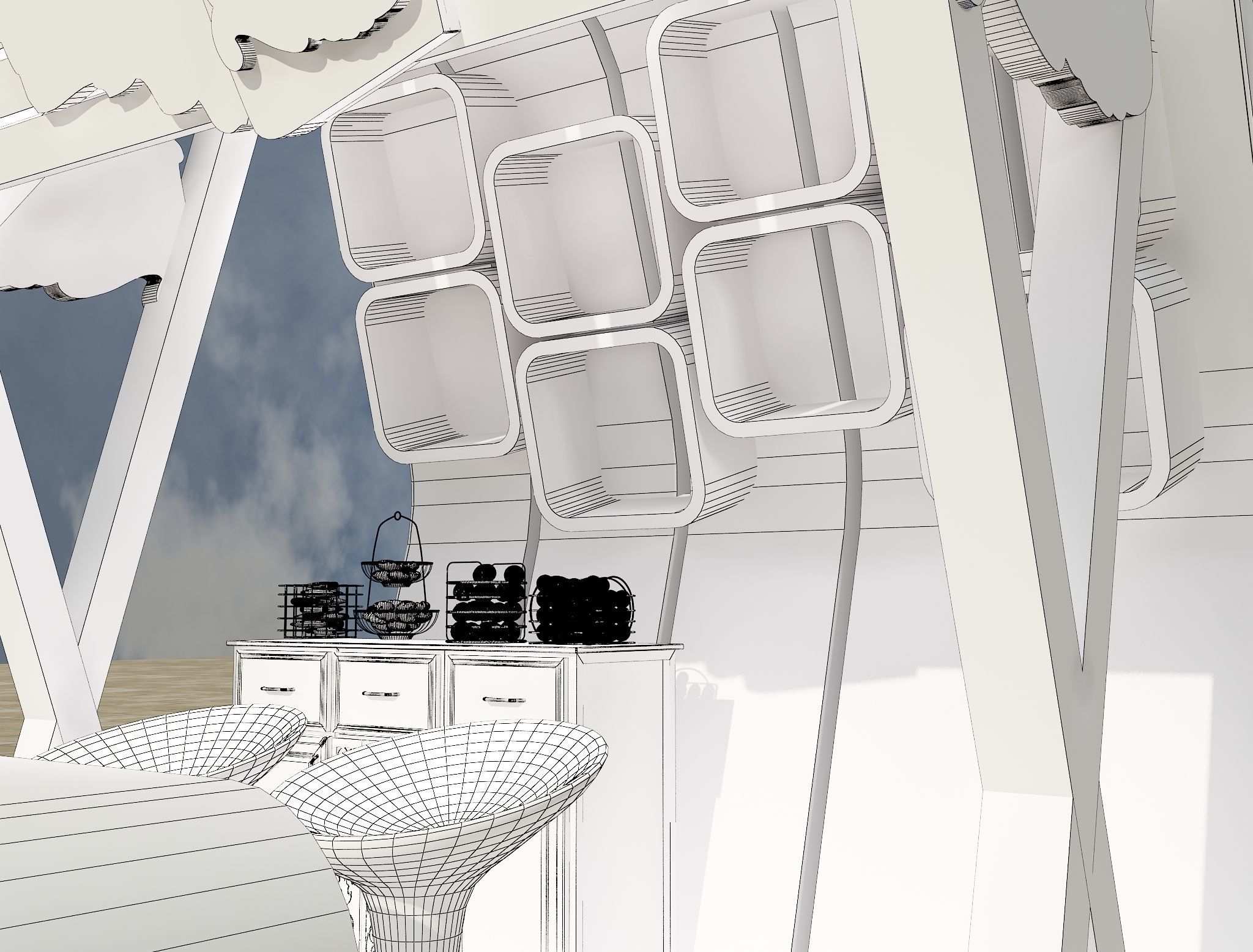 Booth Exhibition Stand a 102b 3D model_11