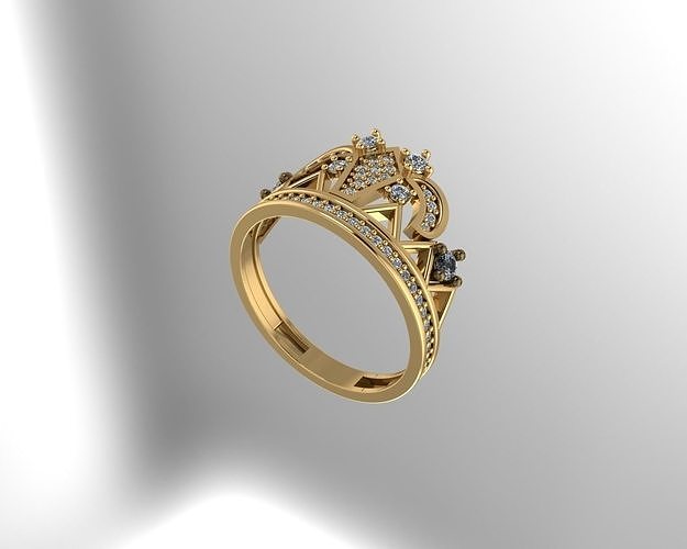 Ring Gold 3D print model