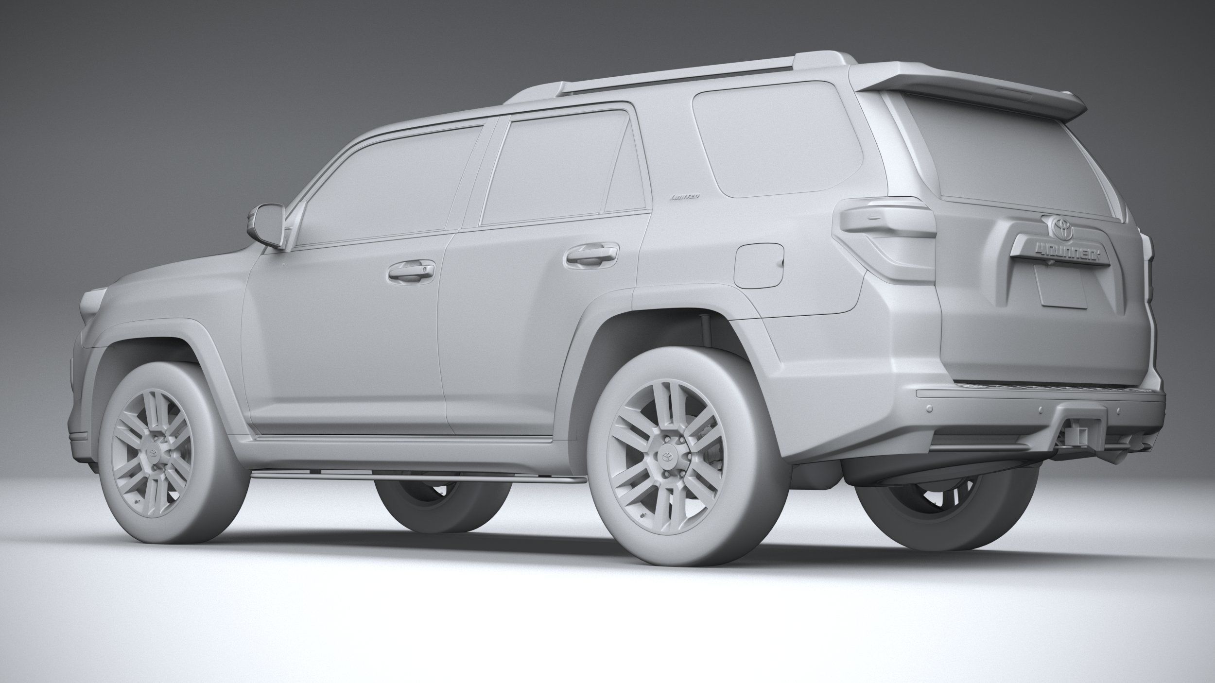 Toyota 4Runner Limited 2023 3D model_21