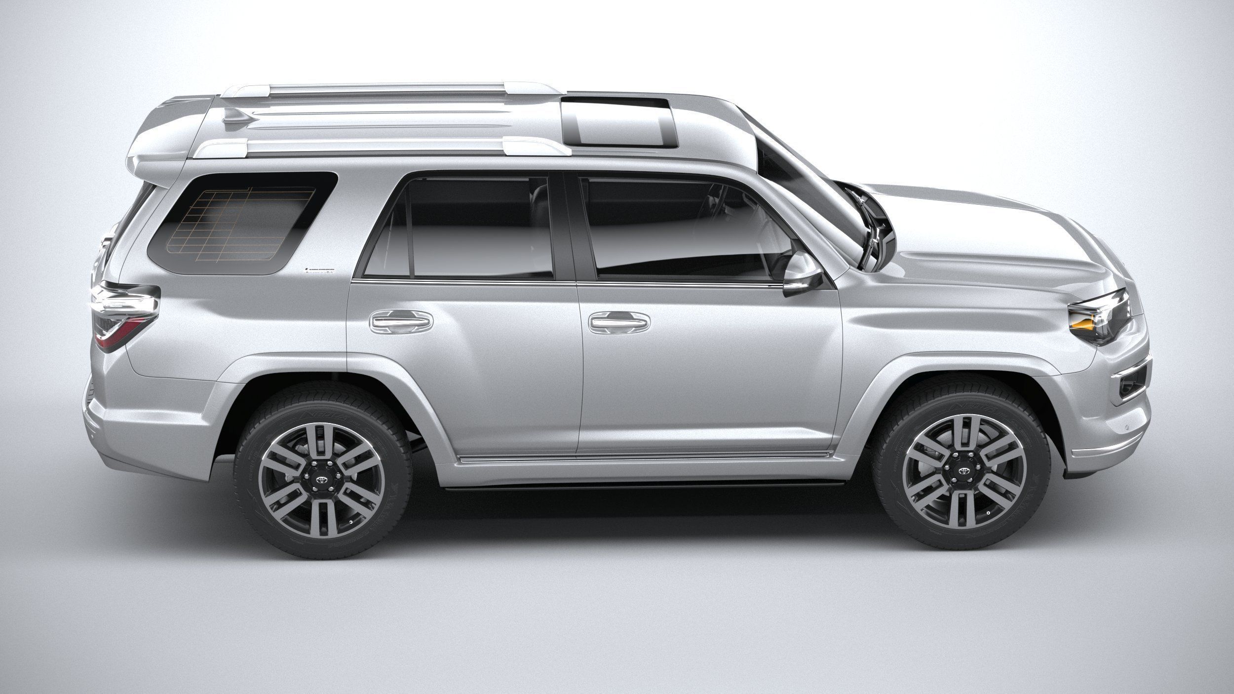 Toyota 4Runner Limited 2023 3D model_11