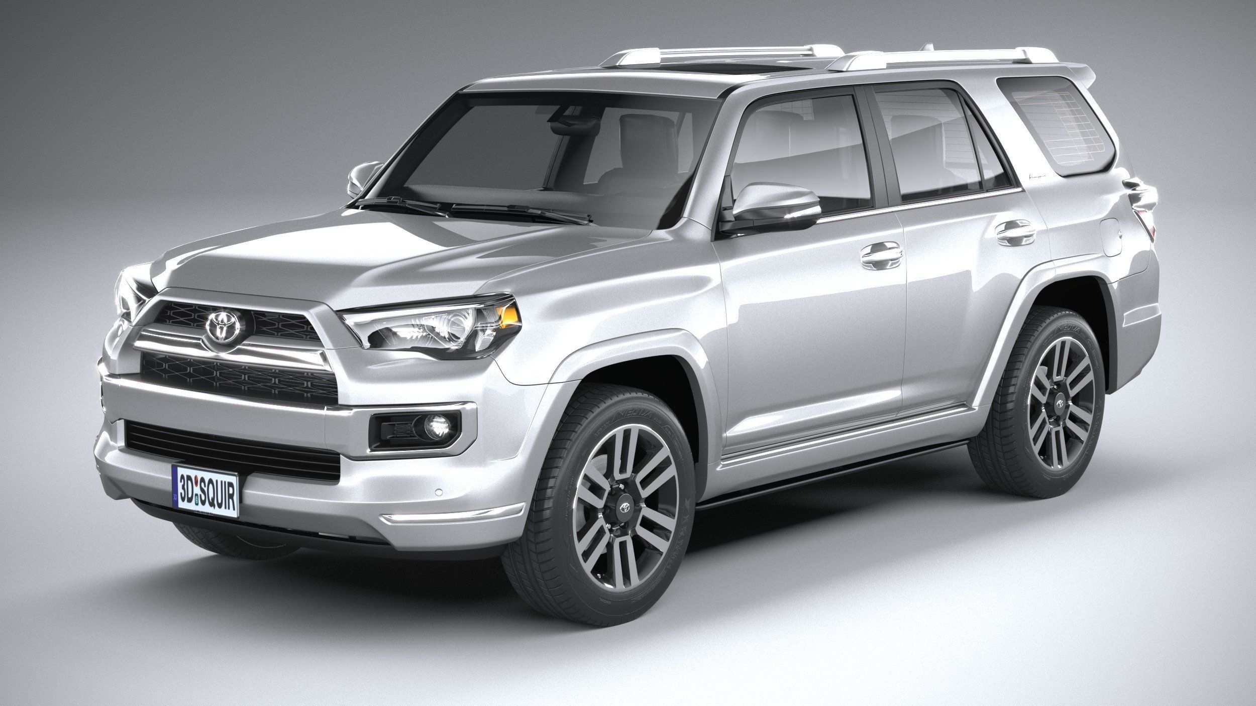 Toyota 4Runner Limited 2023 3D model_1