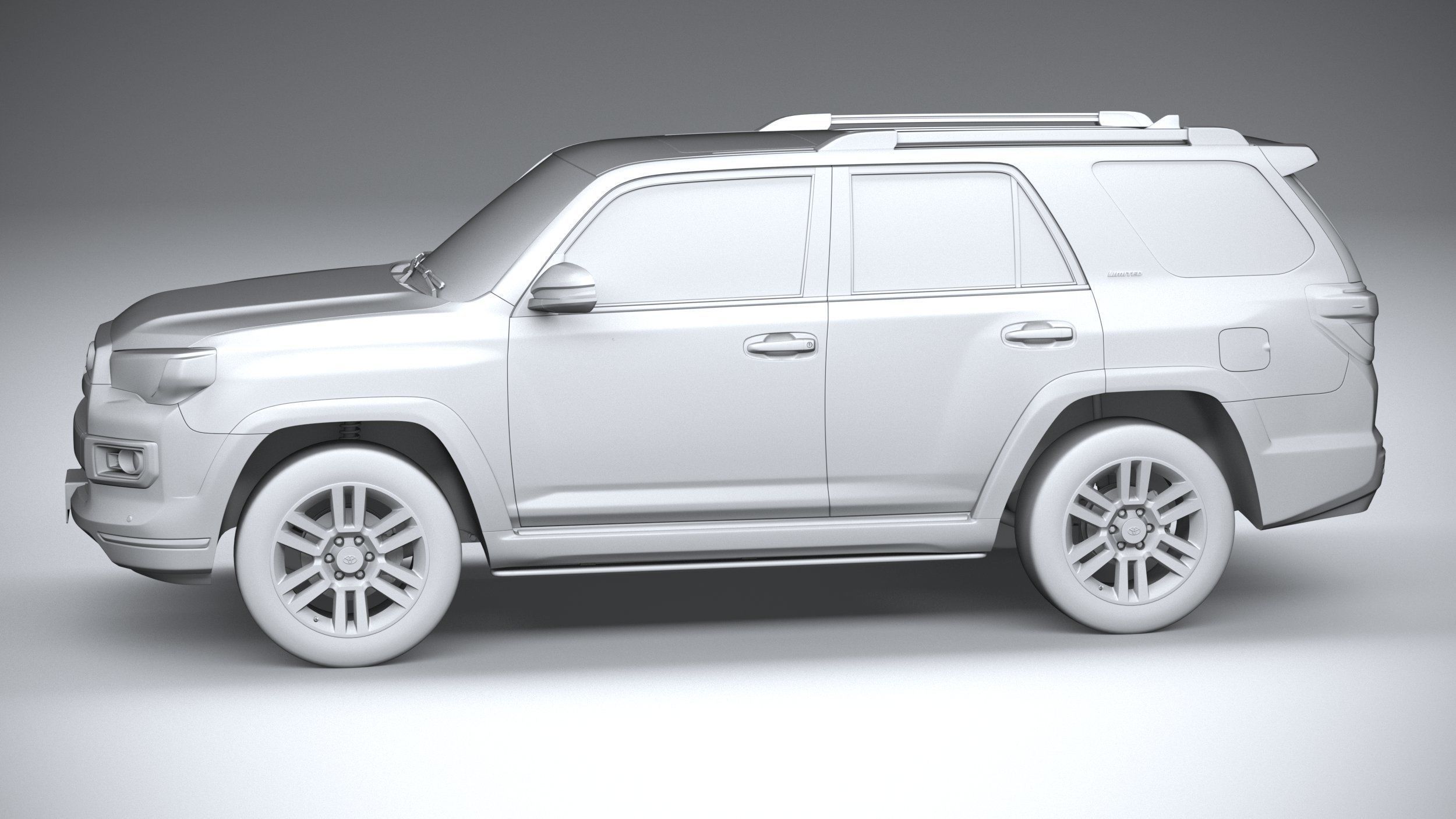 Toyota 4Runner Limited 2023 3D model_22