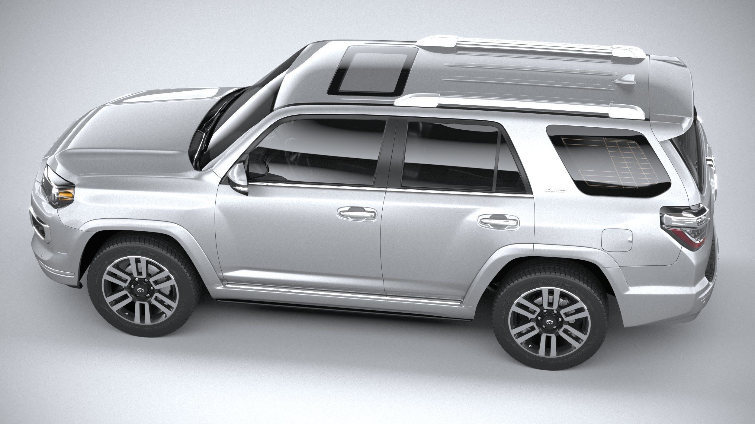 Toyota 4Runner Limited 2023 3D model_9