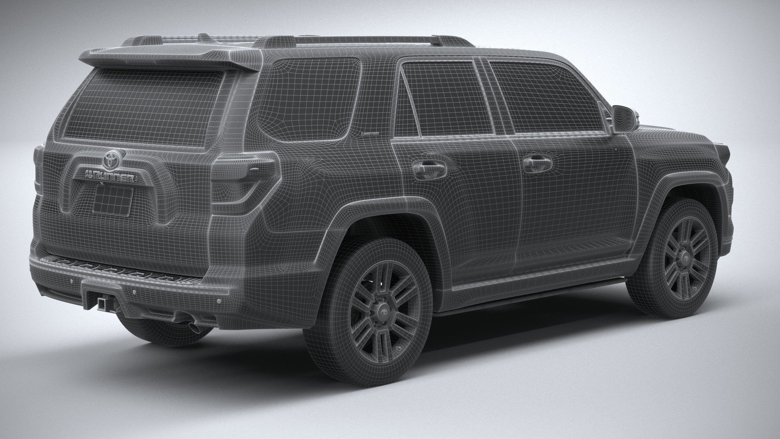 Toyota 4Runner Limited 2023 3D model_27