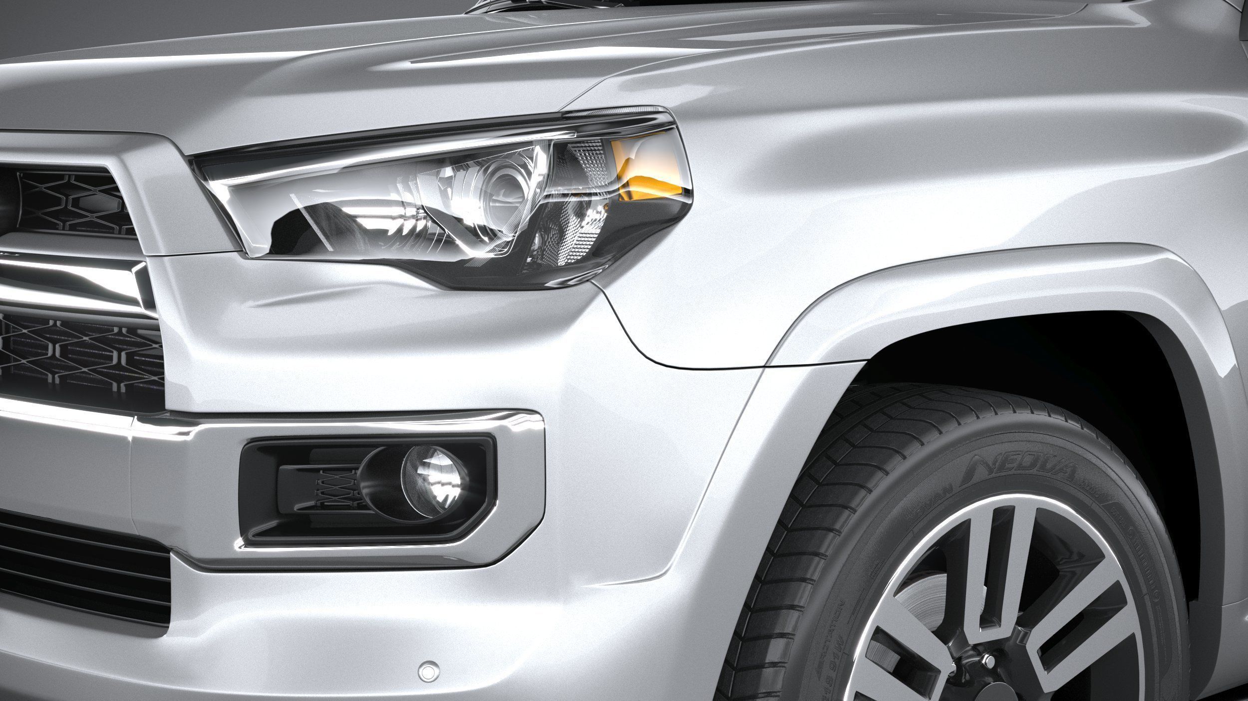 Toyota 4Runner Limited 2023 3D model_14