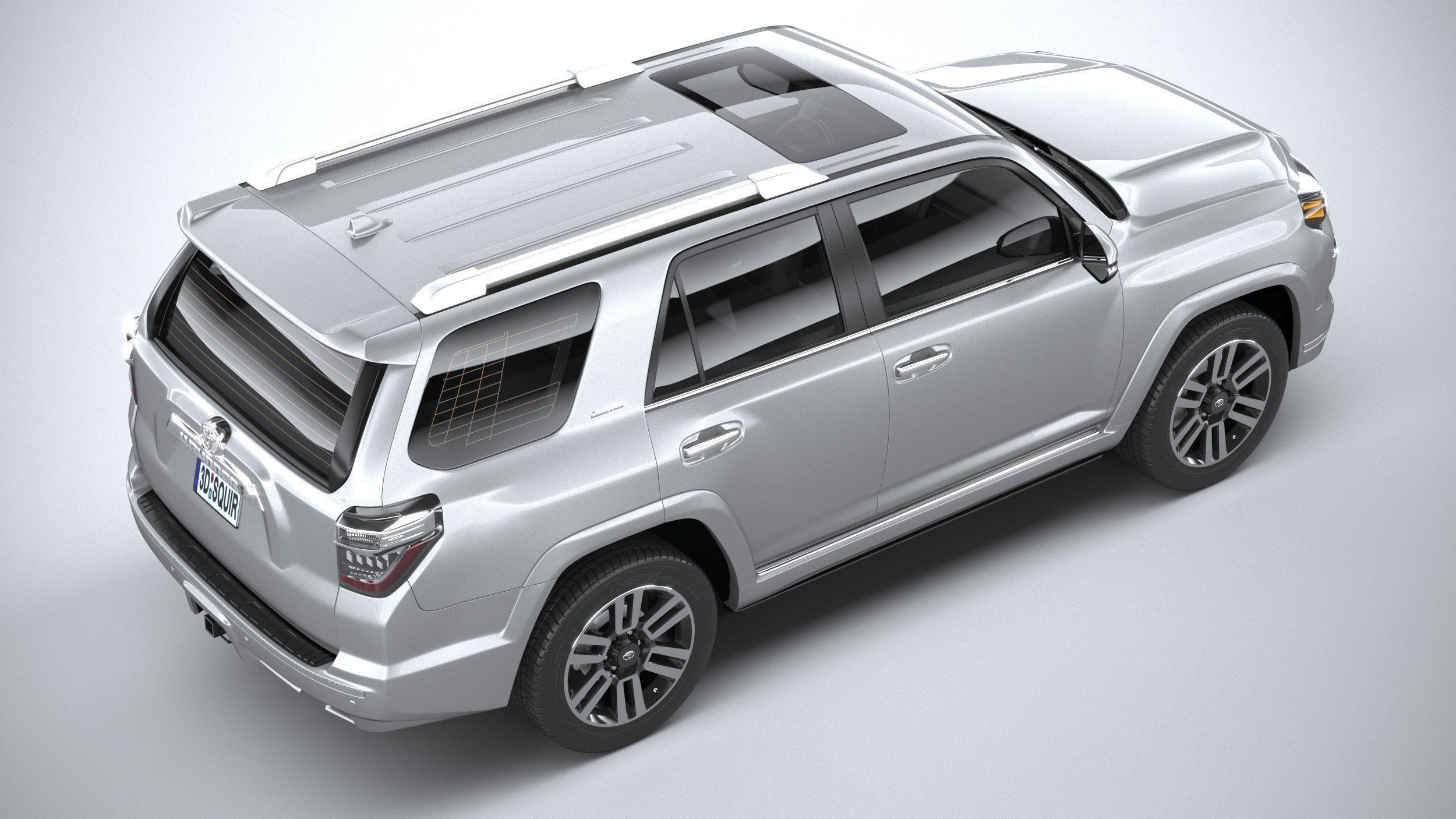 Toyota 4Runner Limited 2023 3D model_10