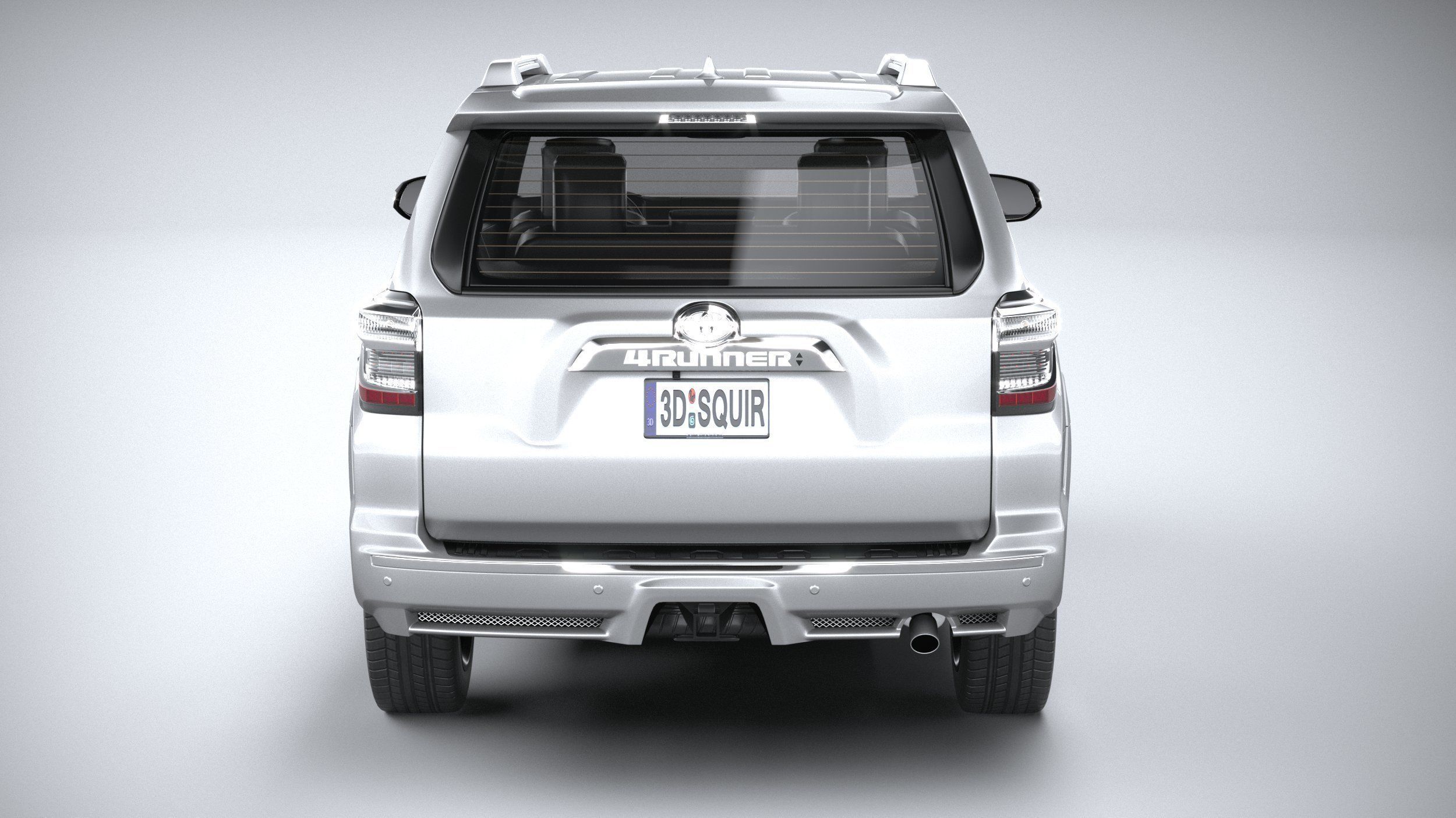 Toyota 4Runner Limited 2023 3D model_4