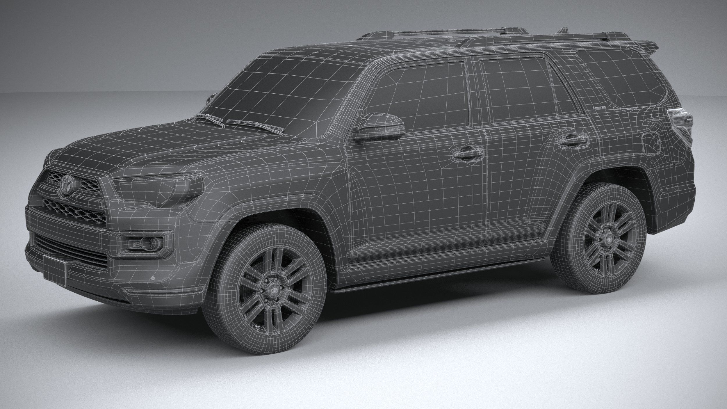 Toyota 4Runner Limited 2023 3D model_28