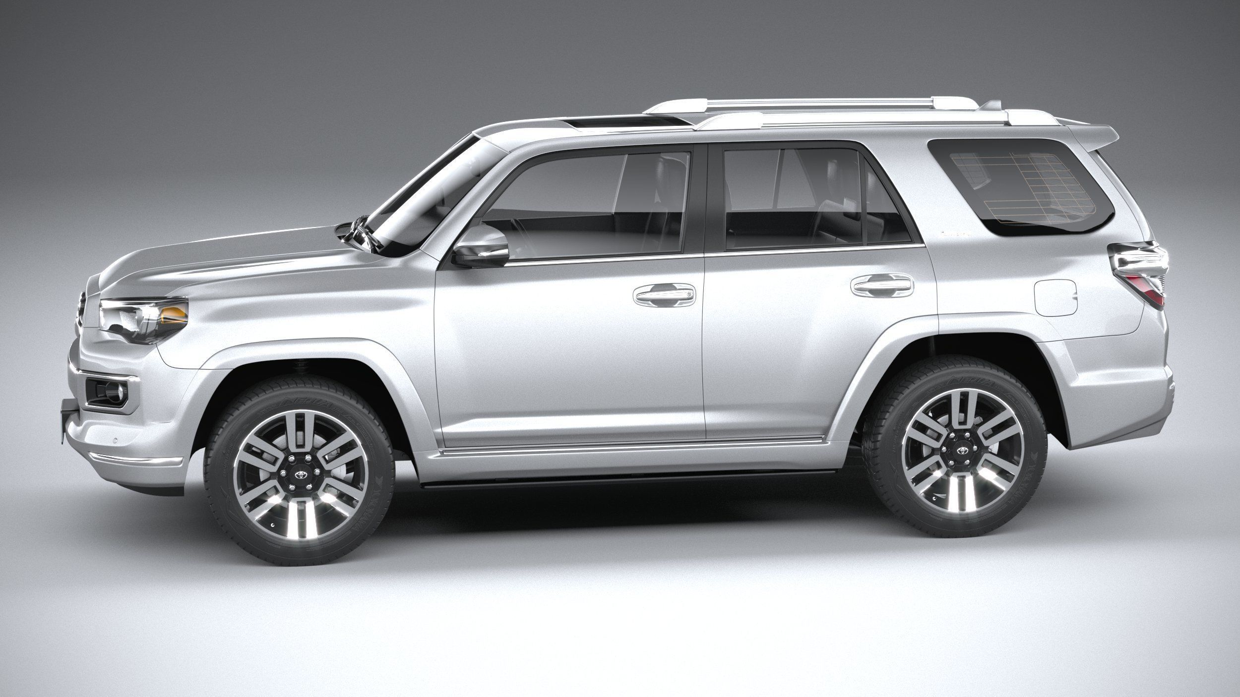 Toyota 4Runner Limited 2023 3D model_8