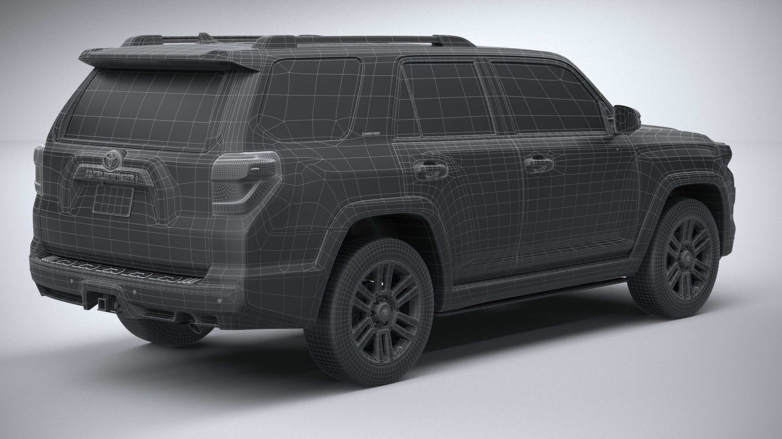 Toyota 4Runner Limited 2023 3D model_29